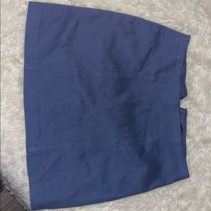 A blue forever 21 skirt